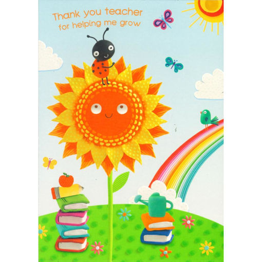 Picture of THANK YOU TEACHER FOR HELPING ME GROW
